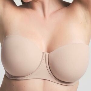 NWT – SKIMS (Size 32D) Fits Everybody Strapless Bra – Mica